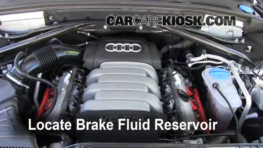 2010 Audi Q5 Premium 3.2L V6 Brake Fluid